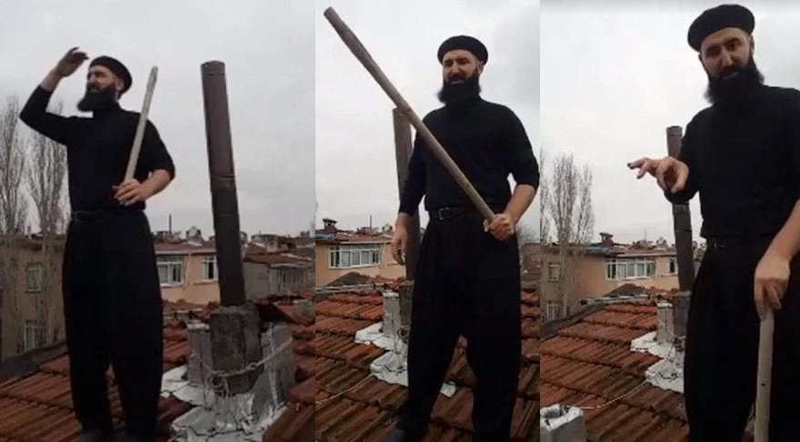 Τούρκος περίμενε με ρόπαλο τον Άγιο Βασίλη στην καμινάδα (βίντεο)